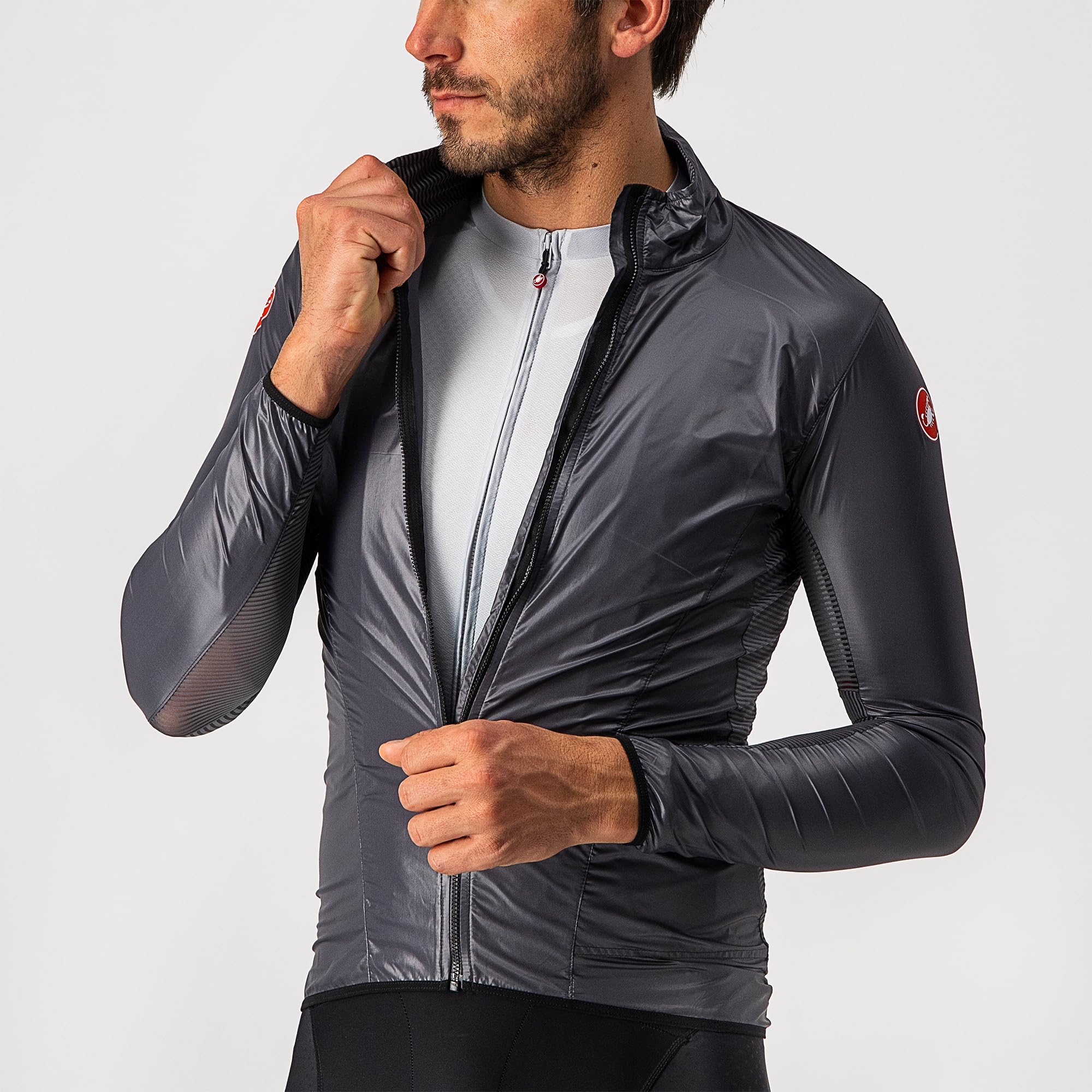 castelli Aria Shell Jacket Giacca Sportiva Uomo