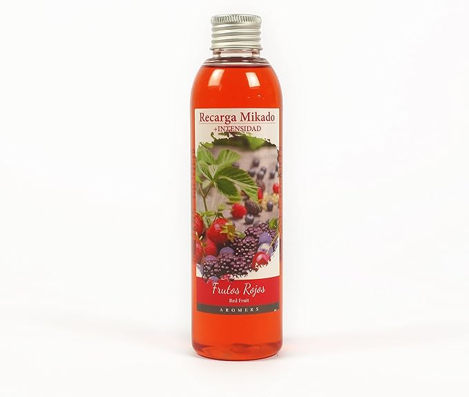 Recarga Mikados Alta Intensidad 100ml Aroma Frutos Rojos