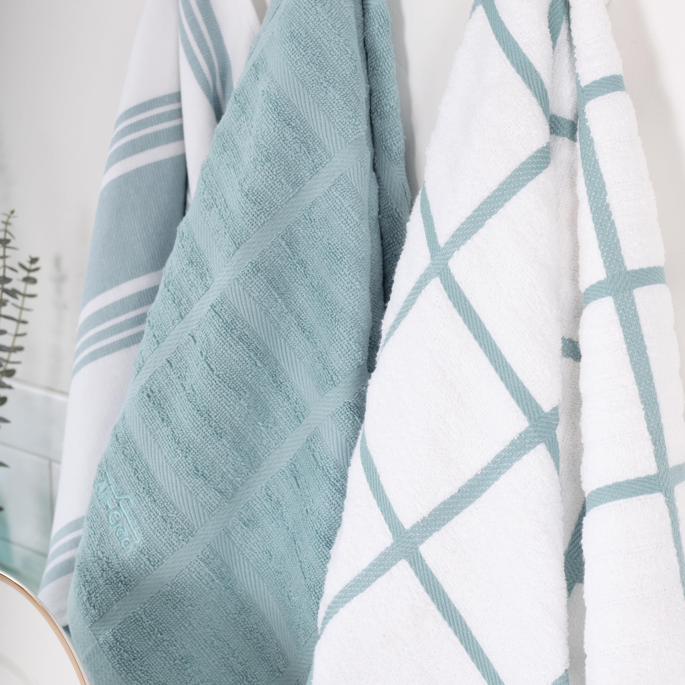 Extra Large Jumbo Kitchen Tea Towels 100% Cotton Soft Touch Dish Cloth Hotel Quality Professional Catering Grade Available In Pack Of 3 6 9 12~p109799114