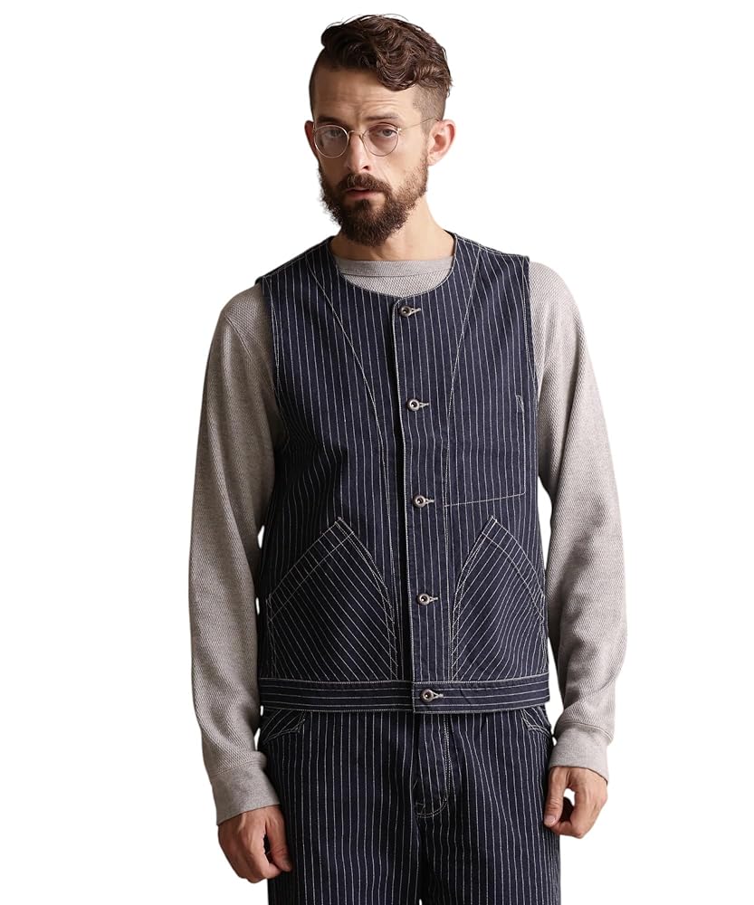 トップス schott OLD HICKORY DENIM VEST S OLD HICKORY DENIM VEST/オールドヒッコリーデニムベスト