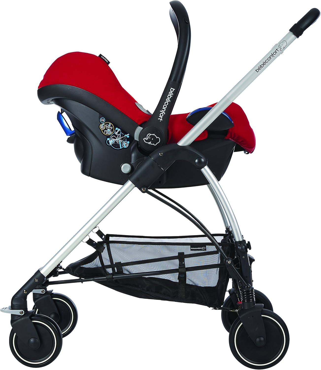 Bebe Confort Poussette Mya Compacte Et Citadine Habillage Pluie Inclus Vivid Red Amazon Fr Bebe Et Puericulture