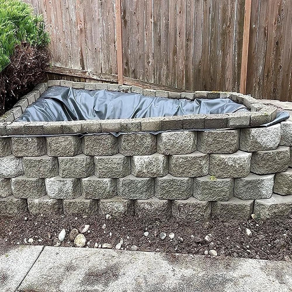 Garden Pond Liner 2x5m (7x16ft) - Waterproof Membrane for Outdoor Ponds, Fountains & Waterfalls | Easy Installation | Available in 3x9m, 4x8m, 5x8m Sizes