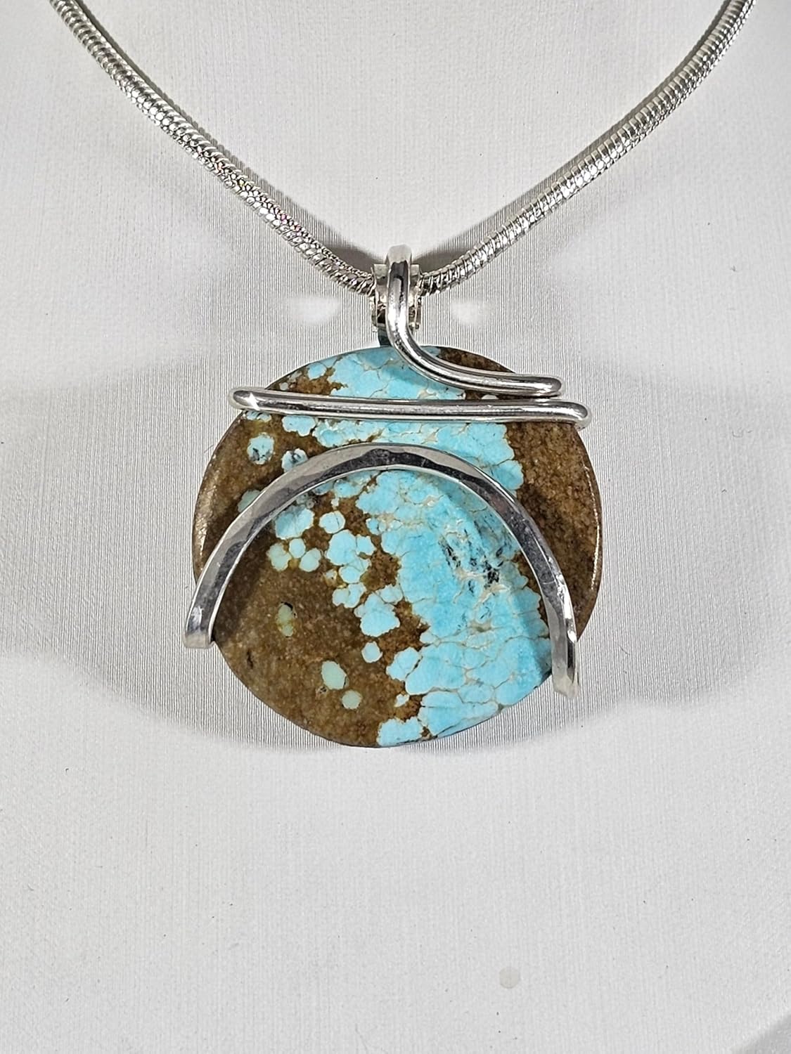 Turquoise Fox (AZ) Pendant Necklace 925 Sterling Silver by Isabella Roth - Image 5