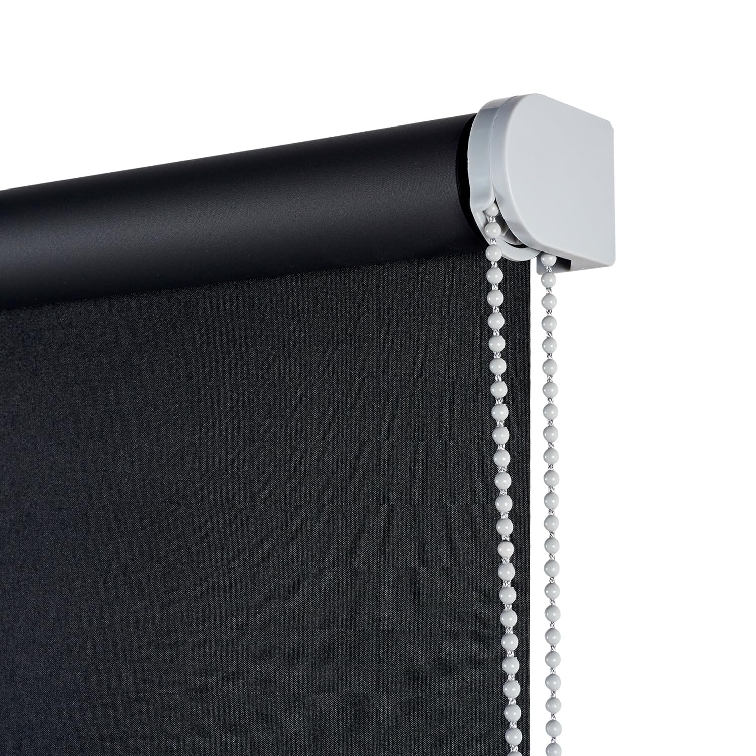 Estores enrollables Opacos Premium, Estor Opaco para Máxima Privacidad con Fácil Instalación en Techo o Pared, Persiana Opaca para Salon o Dormitorio STORESBASIC Negro 140x250