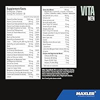 Vista 5 de Maxler VitaMen Multivitamin for Men - High Potency Men's Multivitamins for Sports & Performance - Men's Vitamins & Minerals Blend, Amino Acids