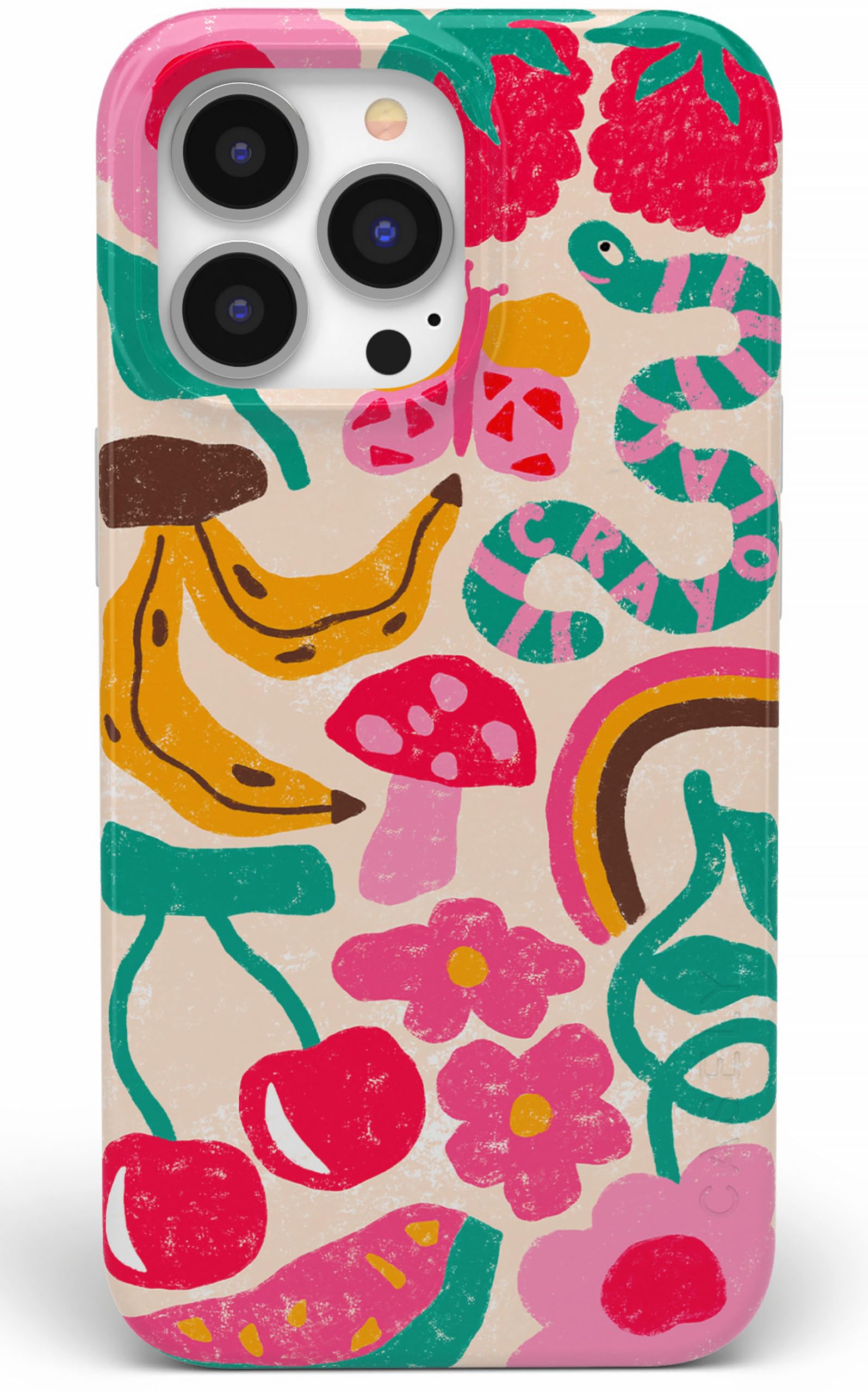 Amazon.com: Casely iPhone 14 Pro Case | Doodle Bug | Crayola