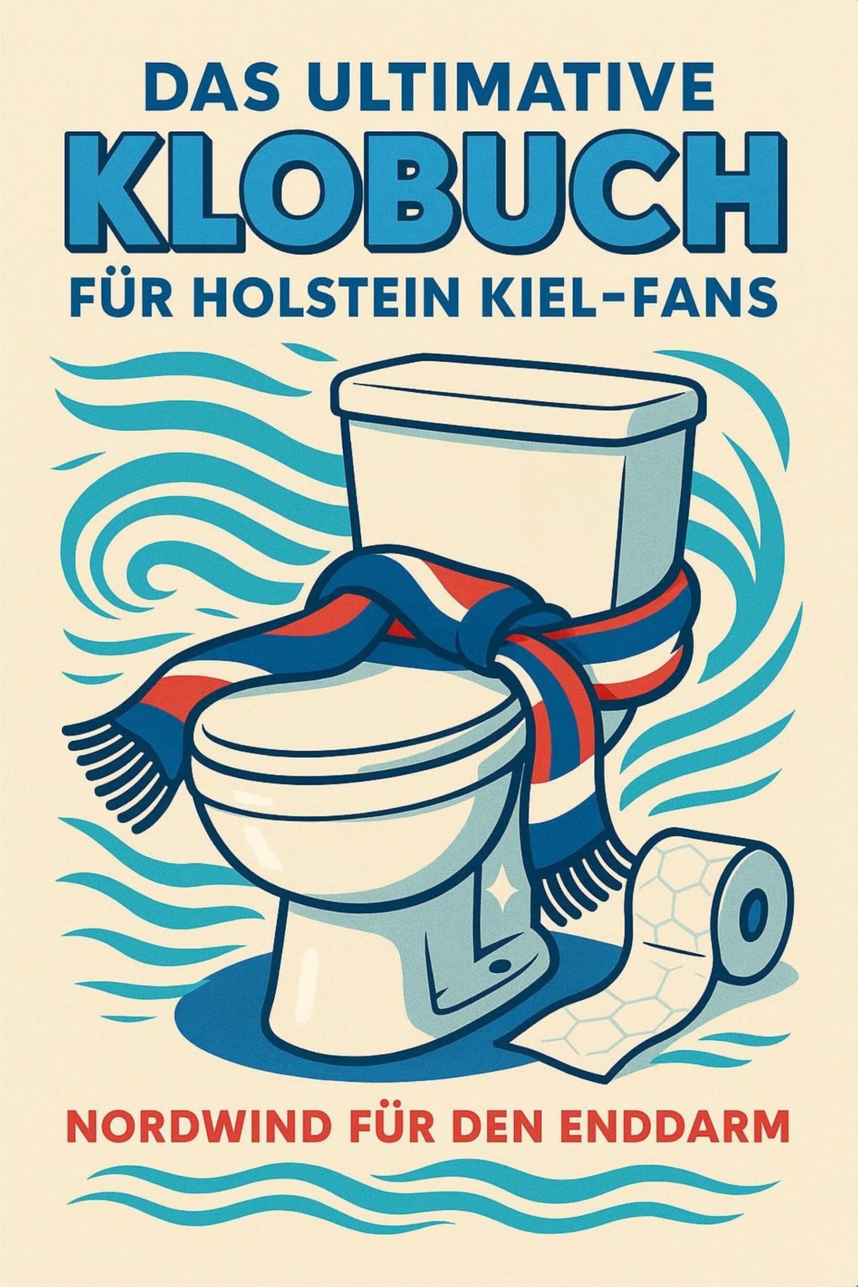 Das ultimative Klobuch für Holstein Kiel-Fans: Nordwind für den Enddarm. Lustiges Geschenk mit Lifehacks, Fun Facts und Geschichten