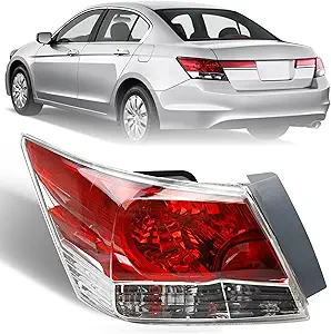 Misakomo Rear Tail Light Assembly for Honda Accord Sedan (Left/Driver)