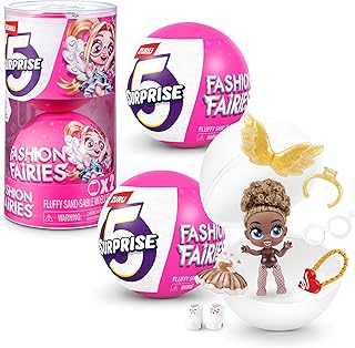 5 Surprise Fashion Fairies (2 Pack) by ZURU Girls, Mystery, Collectibles, Fashionable, Fairy, Surprise, Unboxing