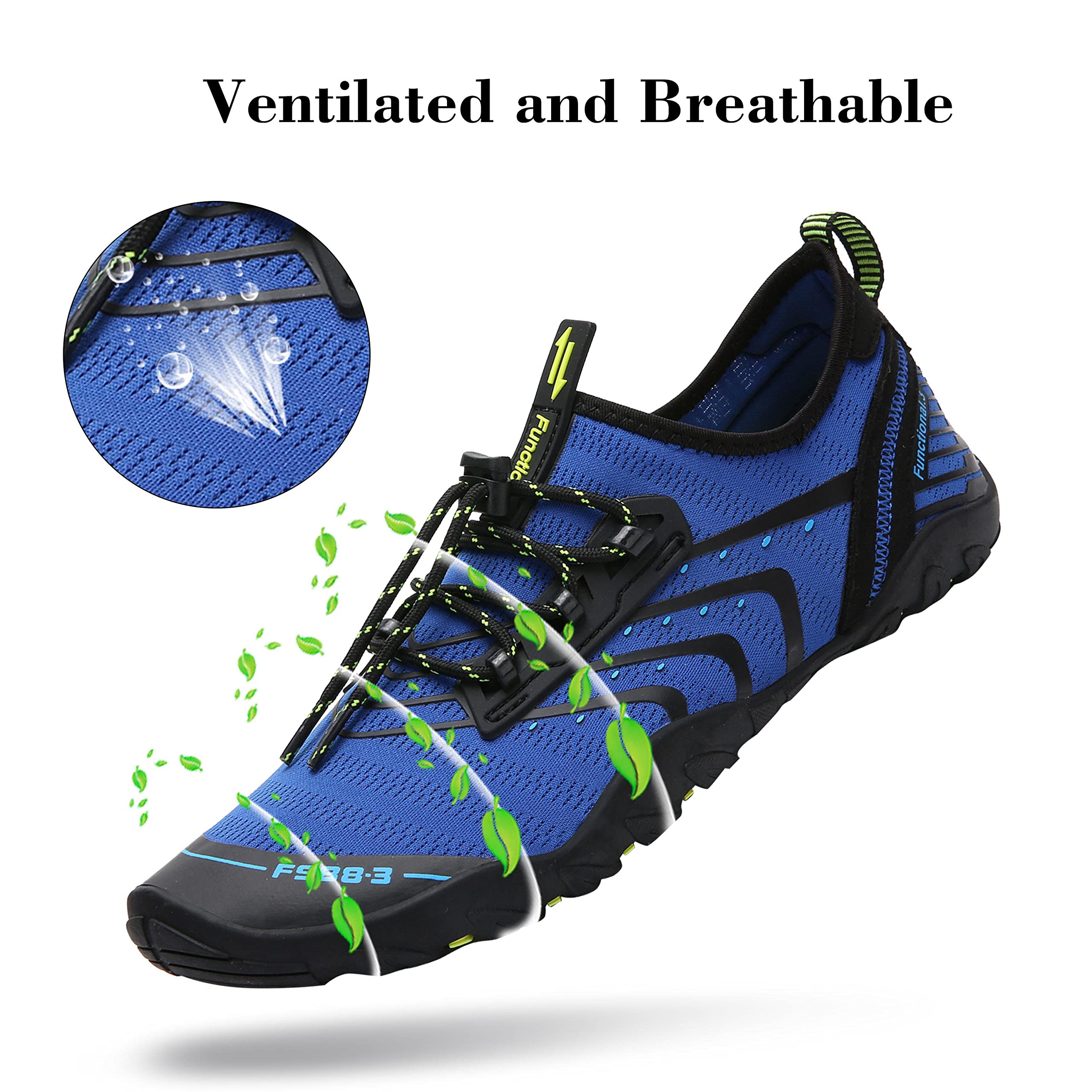 SAGUARO Scarpe da Immersione Donna Uomo Scarpe da Scoglio Acqua Sport Antiscivolo Scarpe da Aqua per Yoga Nuoto Piscina Spiaggia 35-48 EU