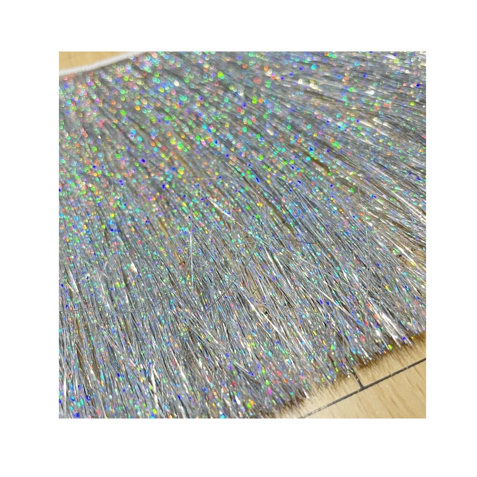 Tassel Fringe Trim 1Yard/Lot 20CM Laser Gold&Silver Glitter Fringes Lace Trim Tassel For Latin Dance Costume Fringe Apparel Accessoires(Color 12)