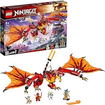 スーパーグレード Amazon.com: LEGO NINJAGO Legacy Fire Dragon Attack 71753