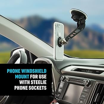 Amazon.com: Nite Ize Steelie Windshield Mount - Phone Holder