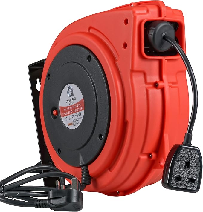 G Extension Reel Cable Reel Extension lead Retractable 1.5mm² x 20M