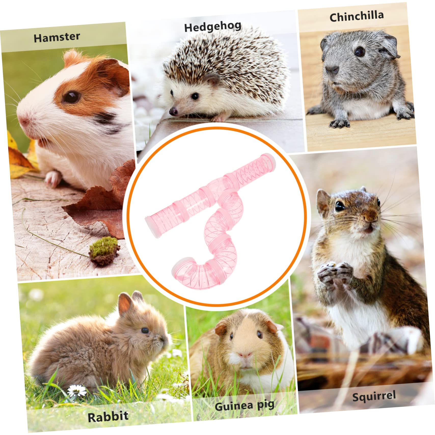 Hamsterkäfigzubehör Kunststoffrohr Selbstgemacht Verbindungsplatte 12 Stück