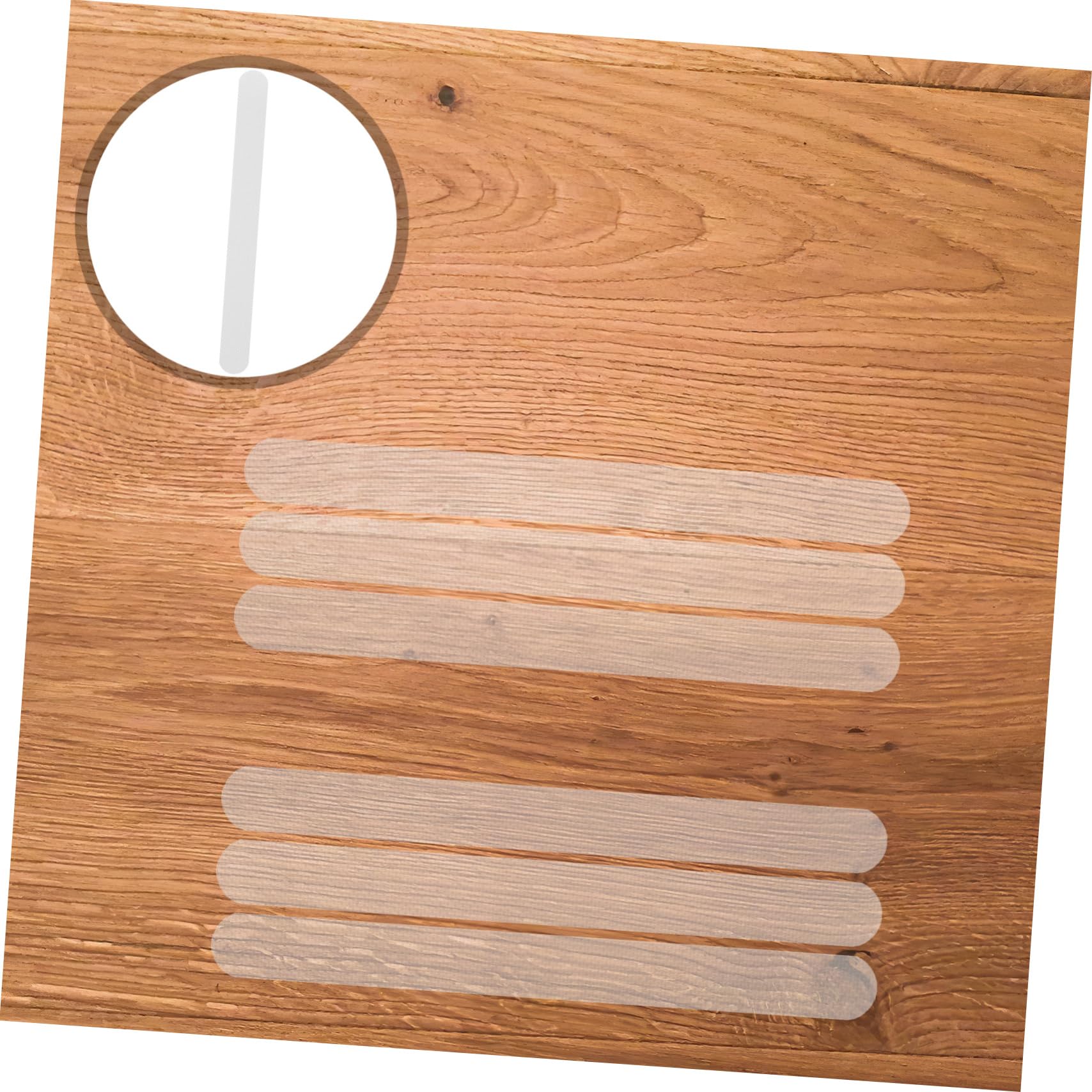 HAPINARY 24pcs Transparent Non- Shower Strips for Bathtubs Stairs and Bathrooms Adhesive for Boys and Girls and Adults Resistance