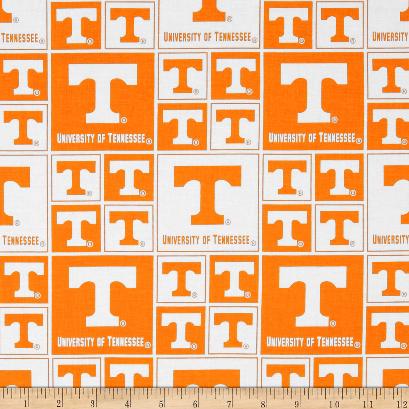SYKEL ENTERPRISES Sykel Enterprises Collegiate Cotton Broadcloth University of Tennessee Fabric by The Yard-image-41