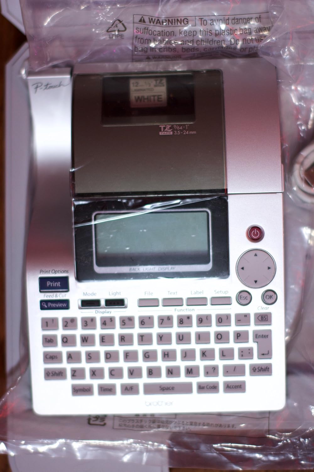 Brother PT-2700 Desktop Labeling System (Silver/Black)