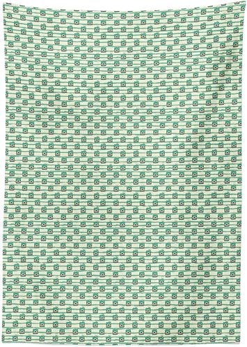 Miniatura 2 de Ambesonne Paparazzi - Mantel con cámara retro en vegetación infantil de los años 80, estilo pop art repetitivo, mantel rectangular para decoración