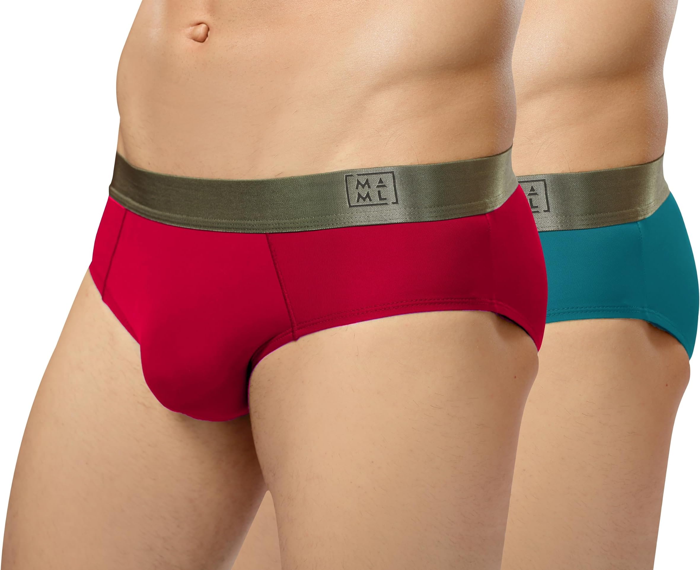 Men's Tactel Microfiber Elastane Stretch Solid Brief for Men and Boys