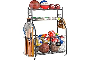 Mythinglogic Sports Equipment Organizer for the Garage