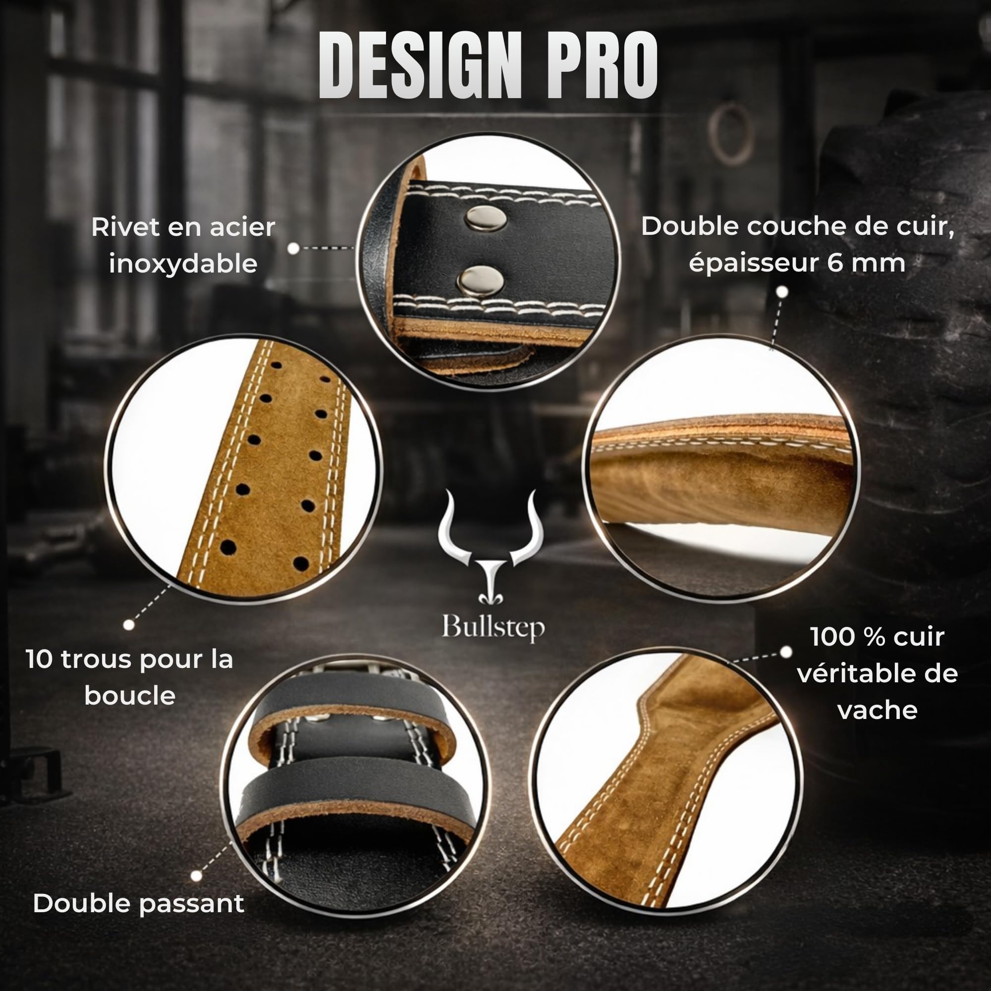Ceinture Musculation homme femme | Ceinture de Force à levier | Ceinture Lombaire Musculation | Ceinture Haltérophilie pour Bodybuilding Entraînement crossfit Fitness