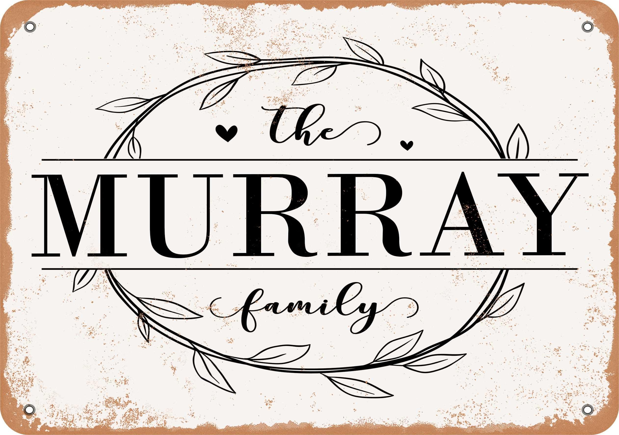 Amazon.com: Metal Sign - The Murray Family (Style 1) - Vintage