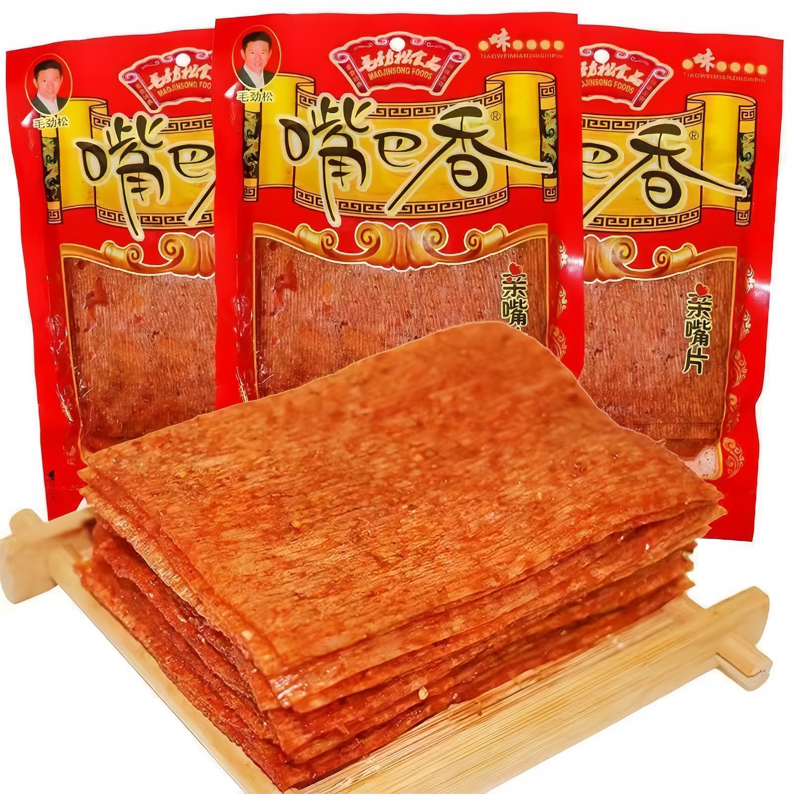 MKSDDF-Latio 80g*2 Snacks chinos especiales tiras picantes Snacks chinos latio picante gluten clásico infantil