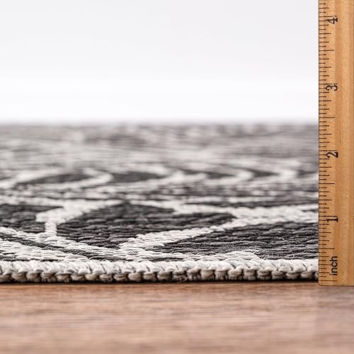 Miniatura 10 de Keen Home Design Alfombra moderna para exteriores, 2 x 8 pulgadas, lavable para interiores y exteriores, para patio, cocina, balcón, playa, jardín,