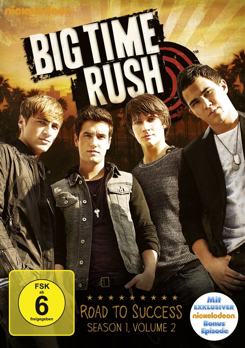 Big Time Rush Season 1 Volume 2 2 DVDs
