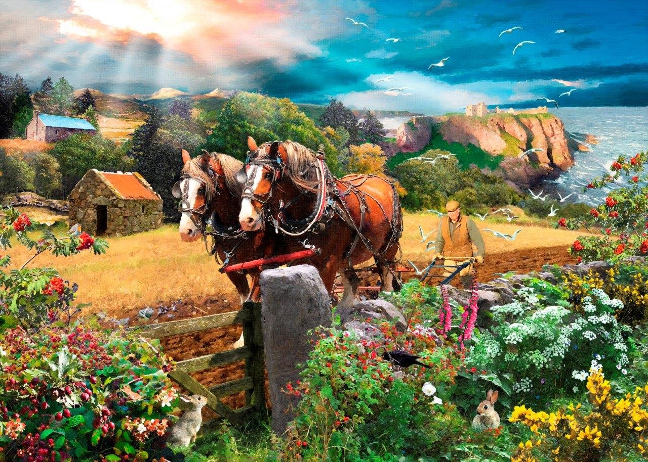 The House of Puzzles 1000 Piece Jigsaw Puzzle - Time & Tide from Panmure Collection New July 2017