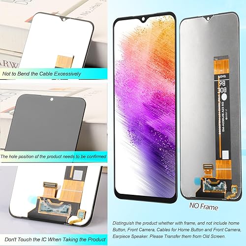 Miniatura 4 de Pantalla para Samsung Galaxy A23 5G Pantalla LCD Reemplazo para Samsung Galaxy A236U Pantalla Táctil Digitalizador Asamblea (No para A235F)