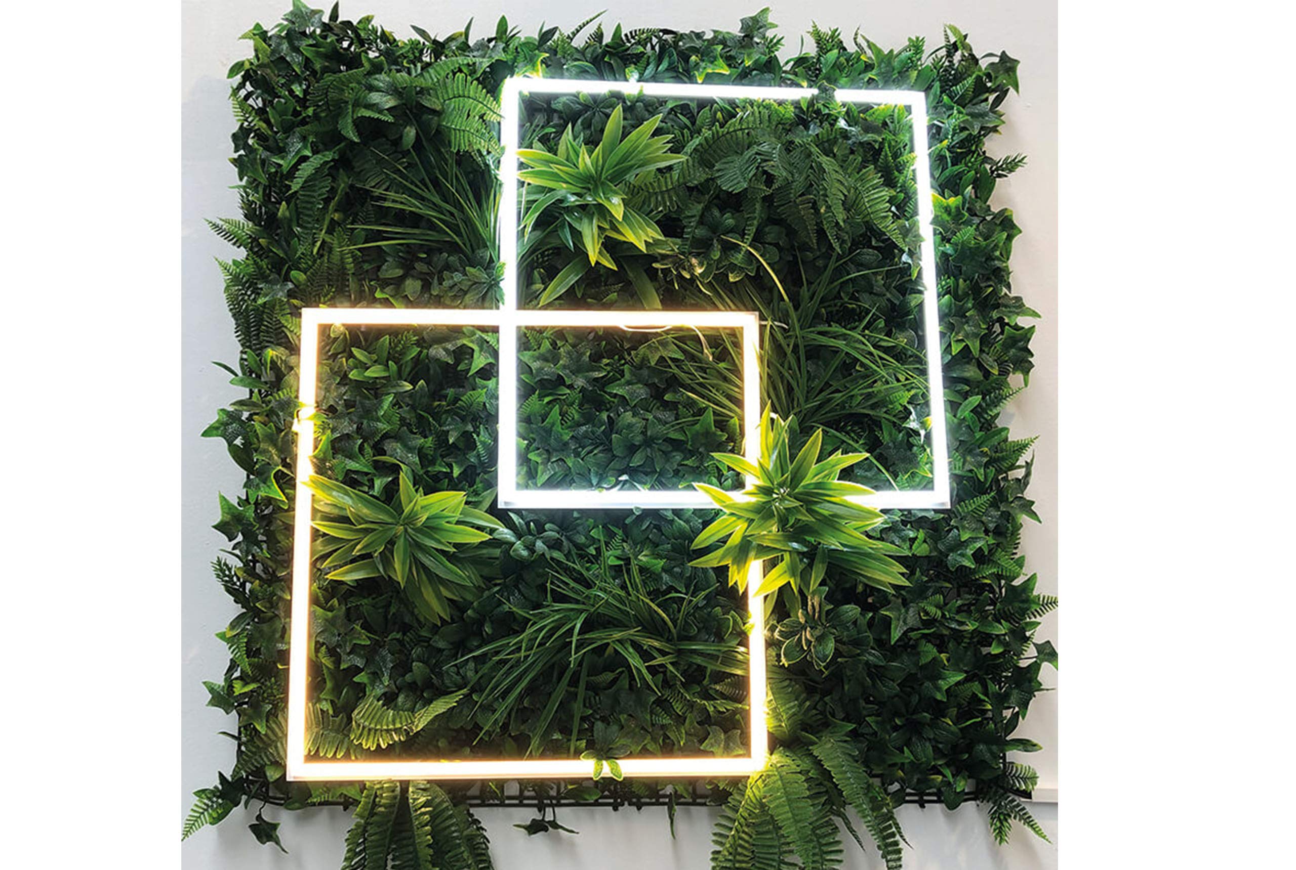 FactorLED Pack x2 FIT Panel Marco LED 60x60 44W, Marco Led Luminoso 60cm, 4200Lm, Lámpara Techo, Panel Led Luminoso ¡Nuevo! Luz Fría 6000K [Clase de eficiencia energética F]