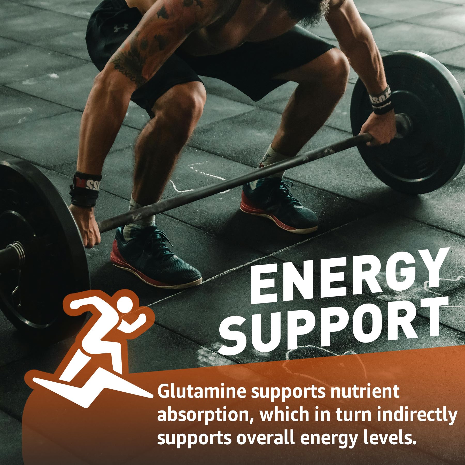 L-Glutamine 1000mg Gummies for Women & Men,Post-Workout Recovery Supplement — Amazon image 5