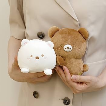Amazon.co.jp: すみっコぐらし しろくま ぽっちゃりほにゃぐるみ
