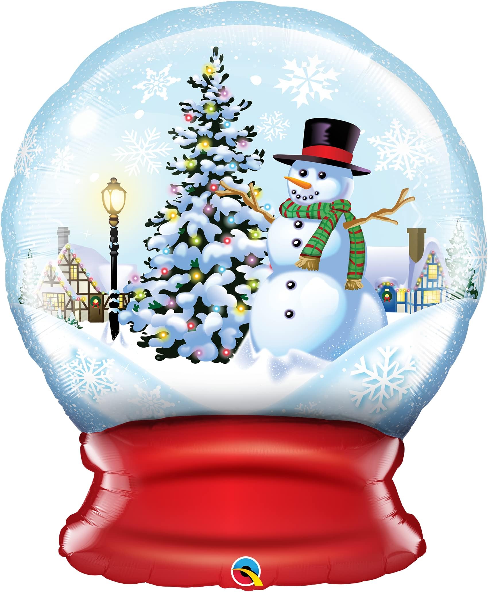 36" Shape Snow Globe Foil Balloon 001Ct