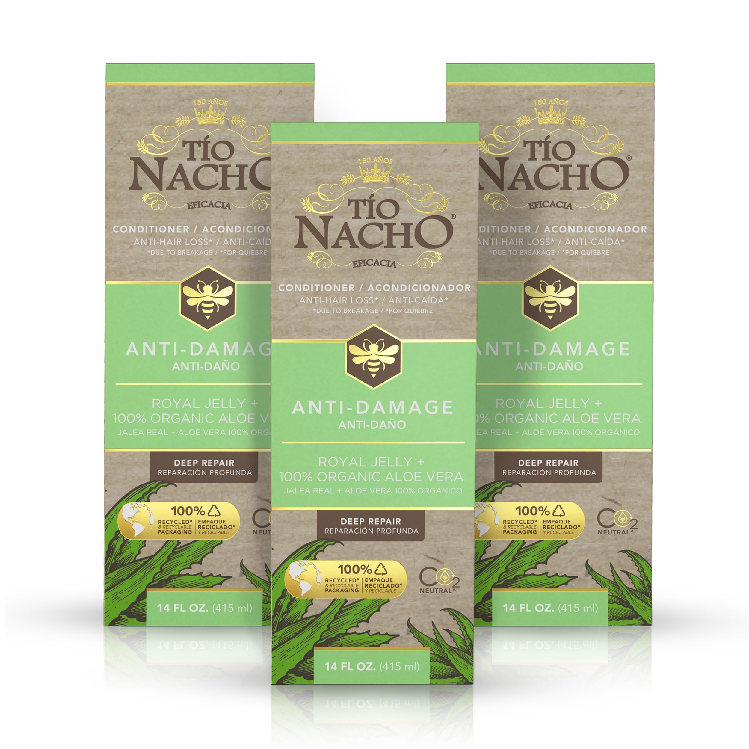 TIO NACHO Aloe Vera Conditioner Value Pack (Pack of 3)