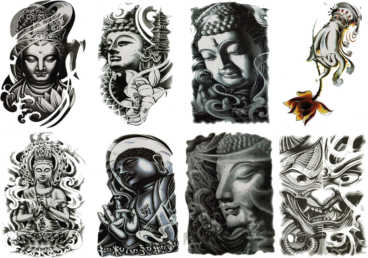 タトゥーシール 観音様 観音像 観音菩薩 仏像 ブッダ 仏様 ほとけ 仏 蓮 仏教 慈悲 リアル 入れ墨 刺青 ボディアート タトゥー シール 防水 オマケ付 本物品質の タトゥーシール 観音様 観音像 観音菩薩 仏像 ブッダ 仏様 ほとけ 仏 蓮 仏教 慈悲 リアル 入れ墨 刺青 ボディアート タトゥー シール 防水 オマケ付 本物品質の