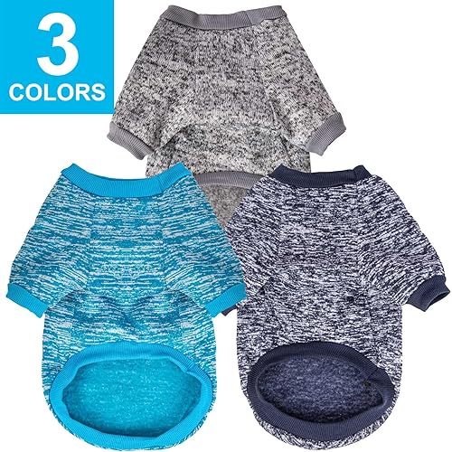 Miniatura 3 de Suéter para perro pequeño, mediano o grande, ropa de mascota cálida, cachorros, perros pequeños, para invierno y Navidad