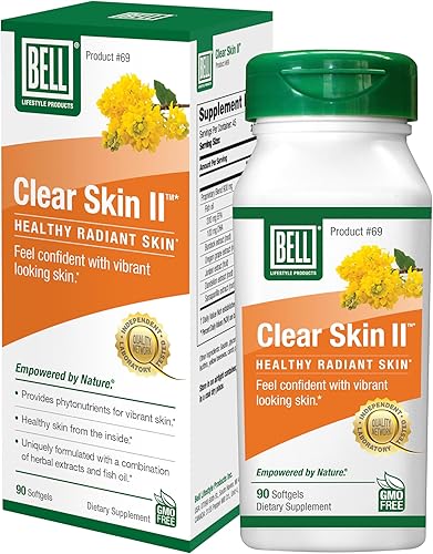 Bell Productos Clear Skin Lifestyle Funciona desde el interior proporcionando los nutrientes necesarios para una piel sana y vibrante