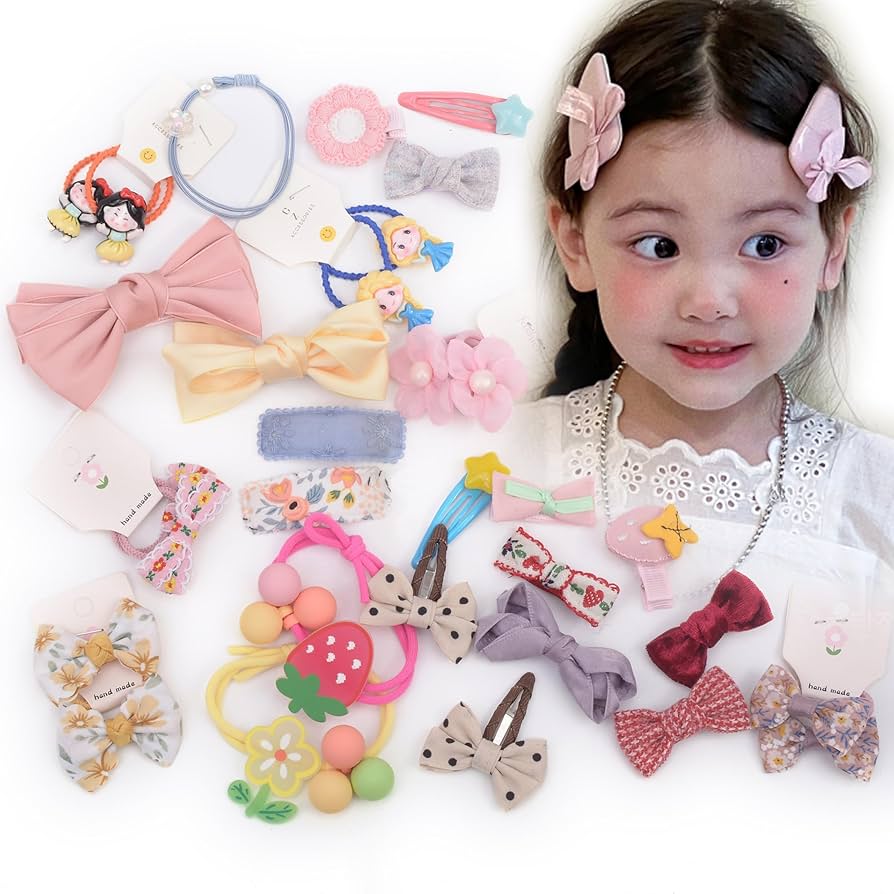 st ベビーヘアクリップ キッズヘアクリップ ヘアゴム 楽天市場