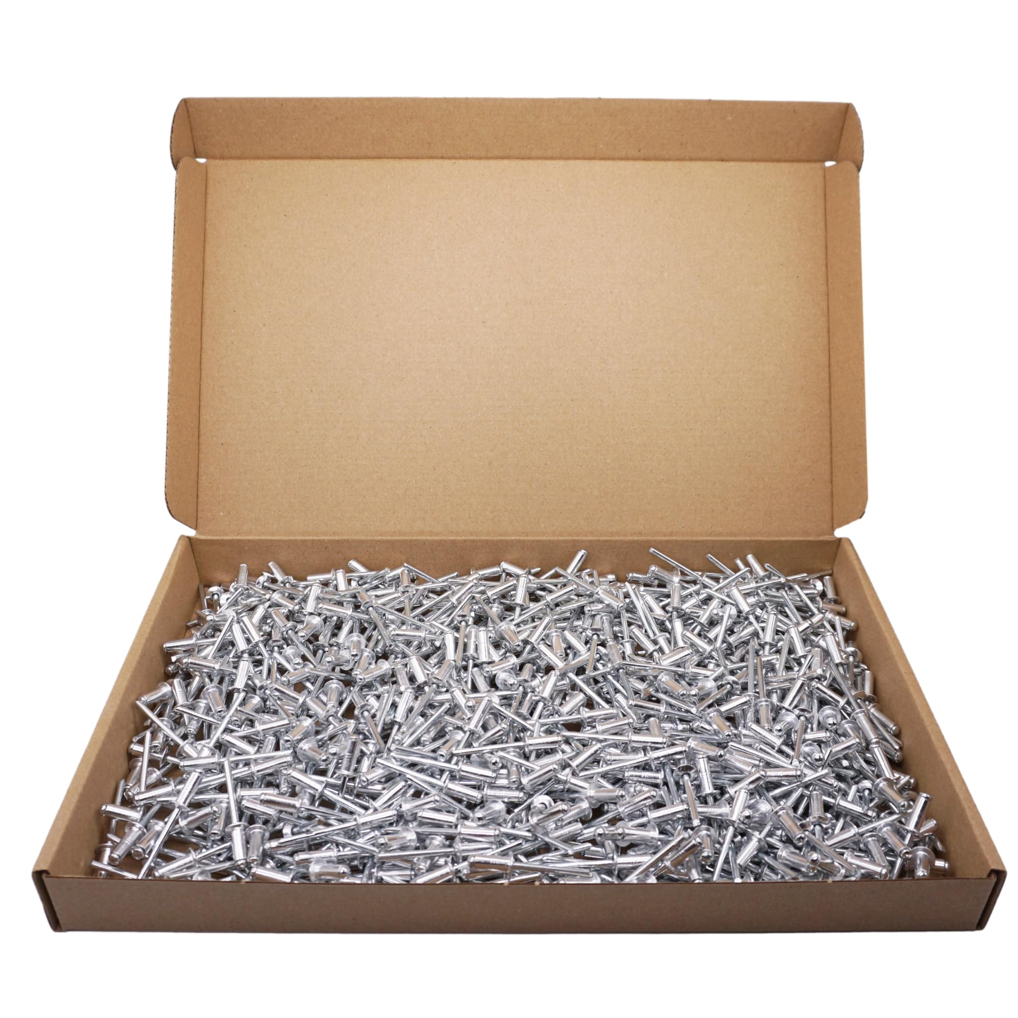 SKIR'CO (700 pcs) Aluminium Blind Rivets 5.0 x 12 mm, Steel Mandrel, Pop Rivets, Dome Head, DIN 7337 Rivets - Image 4
