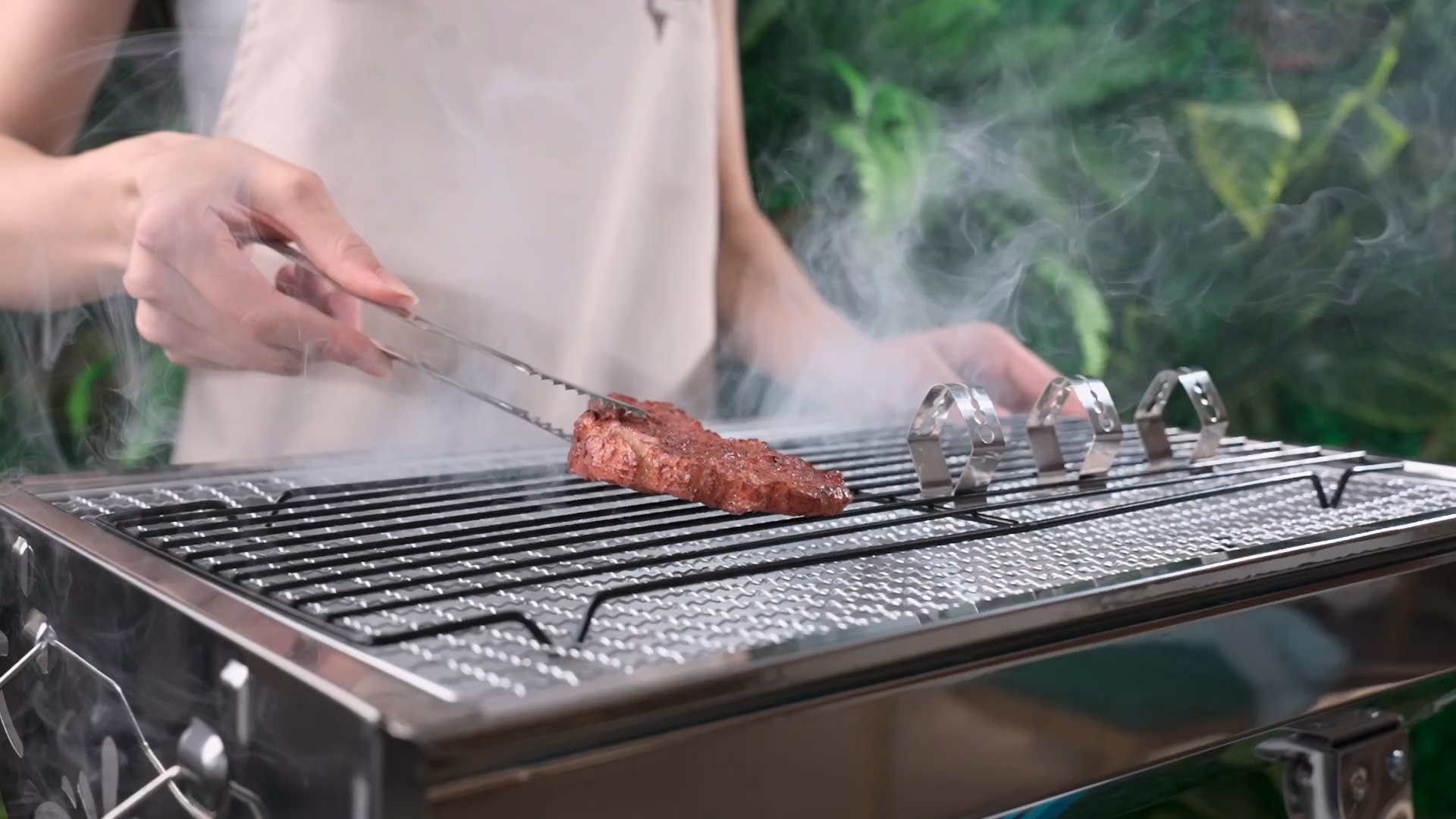 CAPPEC Set Of 4 Universal Grill Thermometer Clip – Halterung Für Temperatursonden Bei Smoker, Grill & Ofen