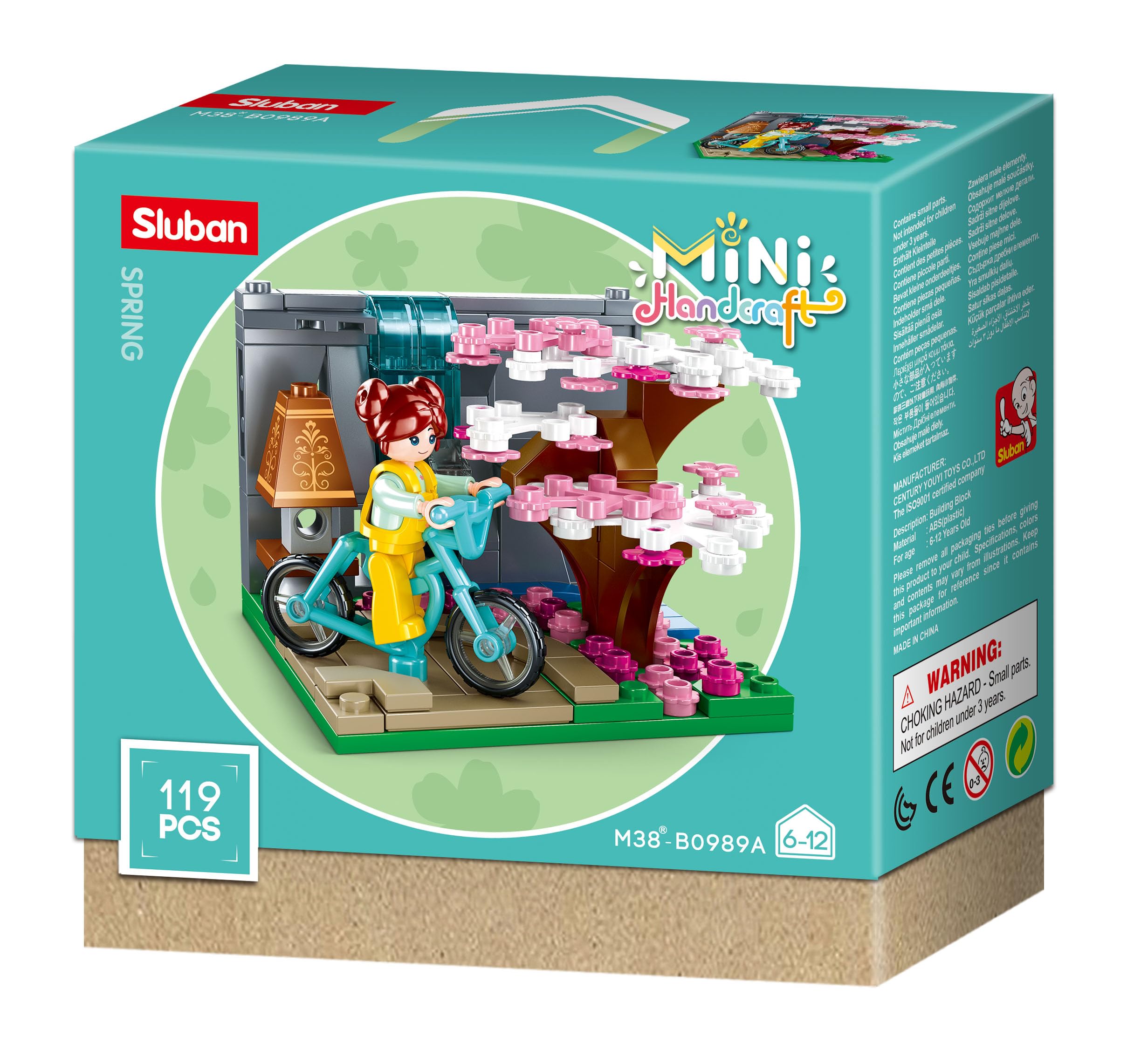 Sluban Mini Handcraft Macera Bisikleti Yapım Seti, 119 Parça