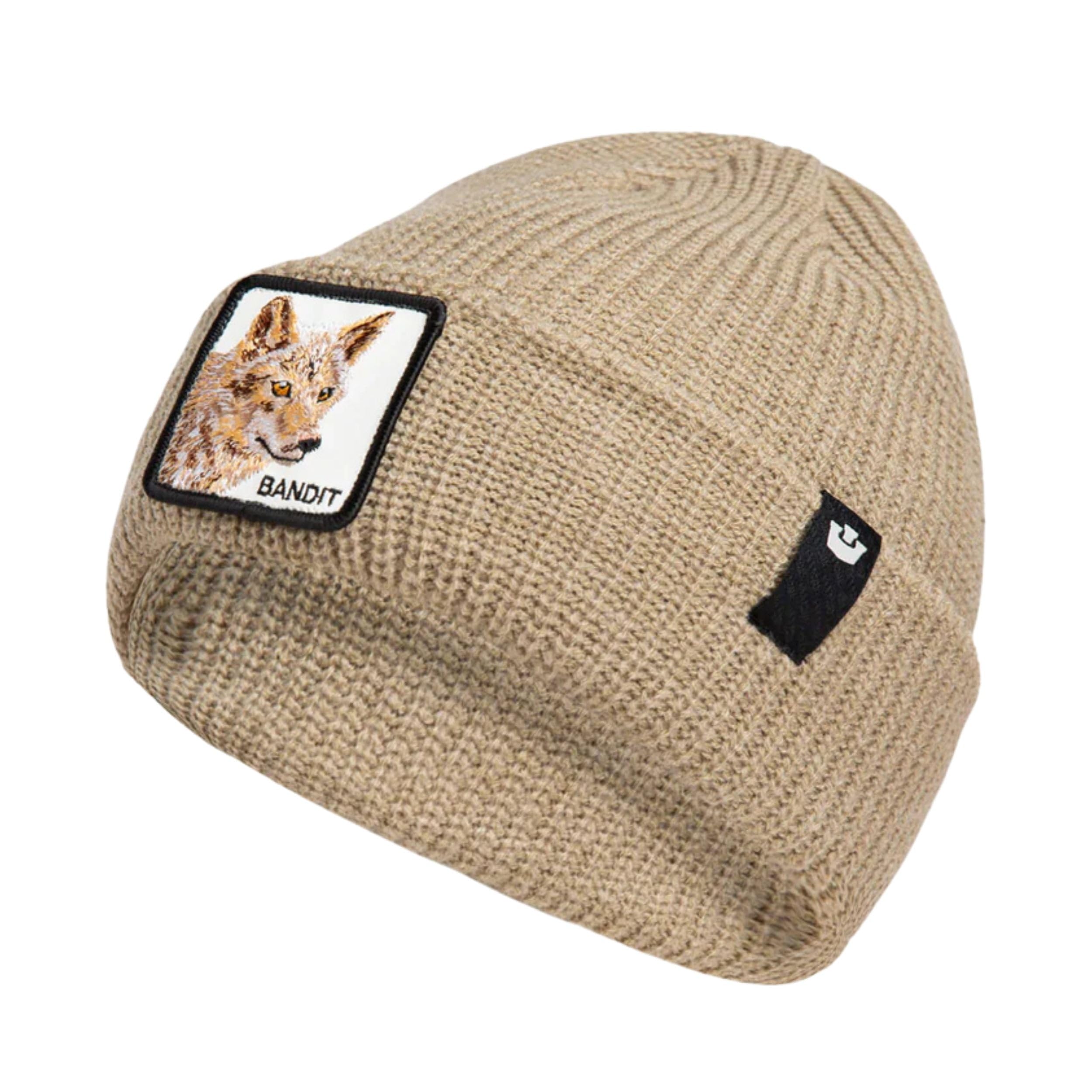 Goorin Bros. Unisex White Washed The Bandit Beanie Colour Biscuit Bis – Biscuit One Size, One Size