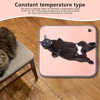 Amazon | ペット用ホットカーペット, 猫用電熱パッド, スマート