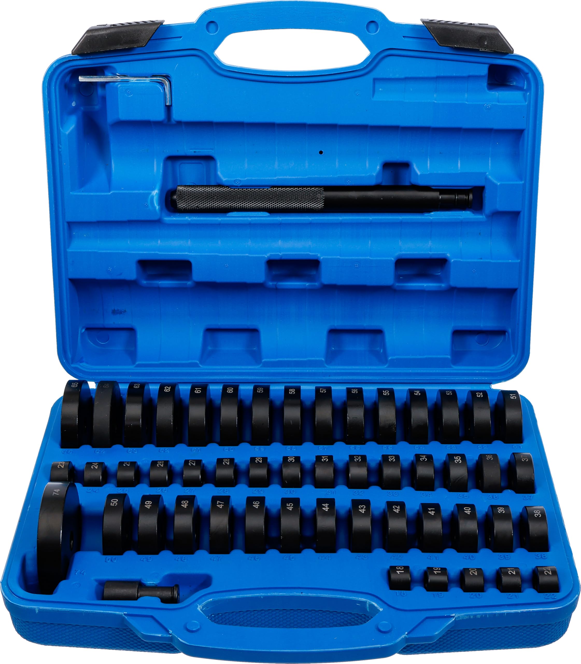 BGS 8467 | Zestaw uniwersalnych ściągaczy do łożysk i tulei | 52 szt.