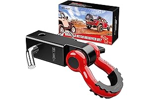 Nilight Shackle Hitch Receiver: Unbreakable Towing Strength