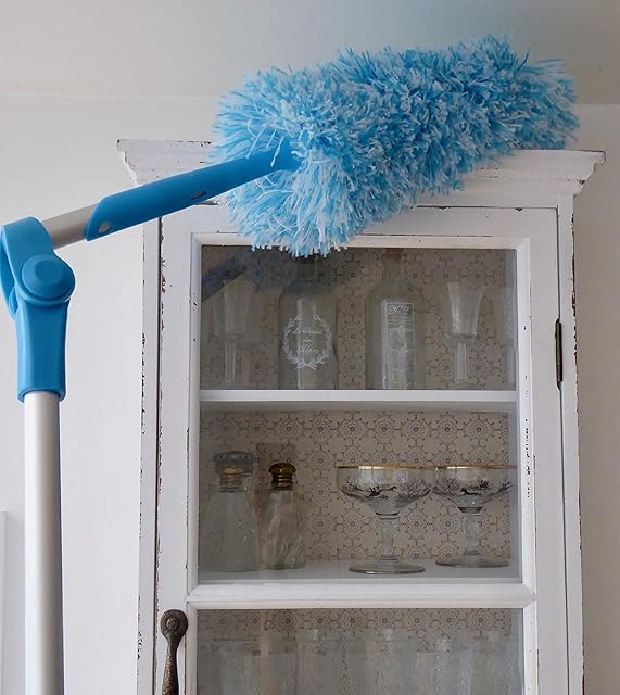 The Original Home Valet® 2-in-1 Fluffy Microfiber Extendable Duster