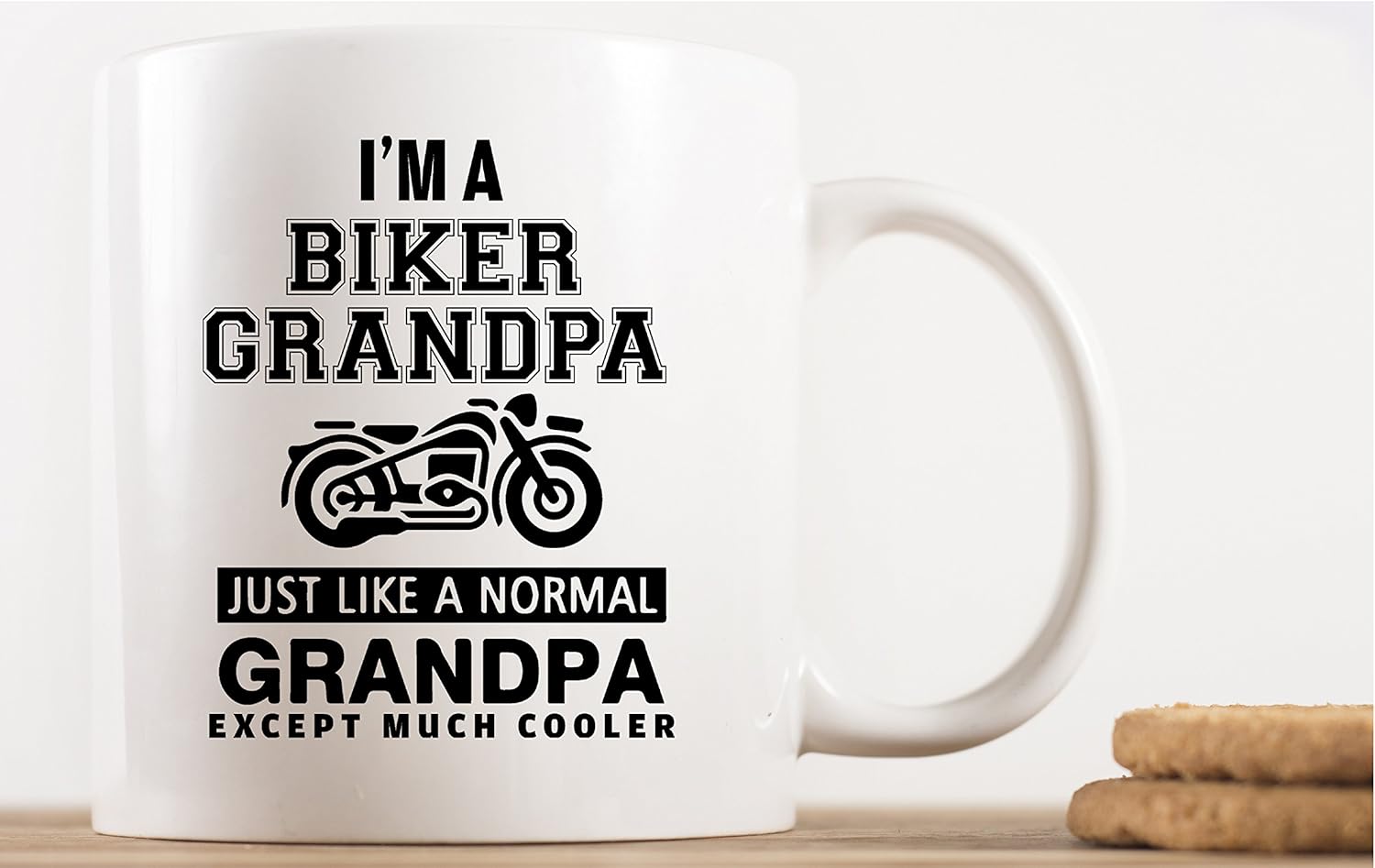 50% Off Discount I'm Biker Grandpa. Just Like a Normal Grandpa Except Much Cooler. Black letters Funny Unique Biker Inspired Novelty Coffee Mug Cup Motorcycle Birthday Fathers Day 🛒 Crazy Deals I'm Biker Grandpa. Just Like a Normal Grandpa Except Much Cooler. Black letters Funny Unique Biker Inspired Novelty Coffee Mug Cup Motorcycle Birthday Fathers Day